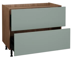 1000 2 Drawer Base