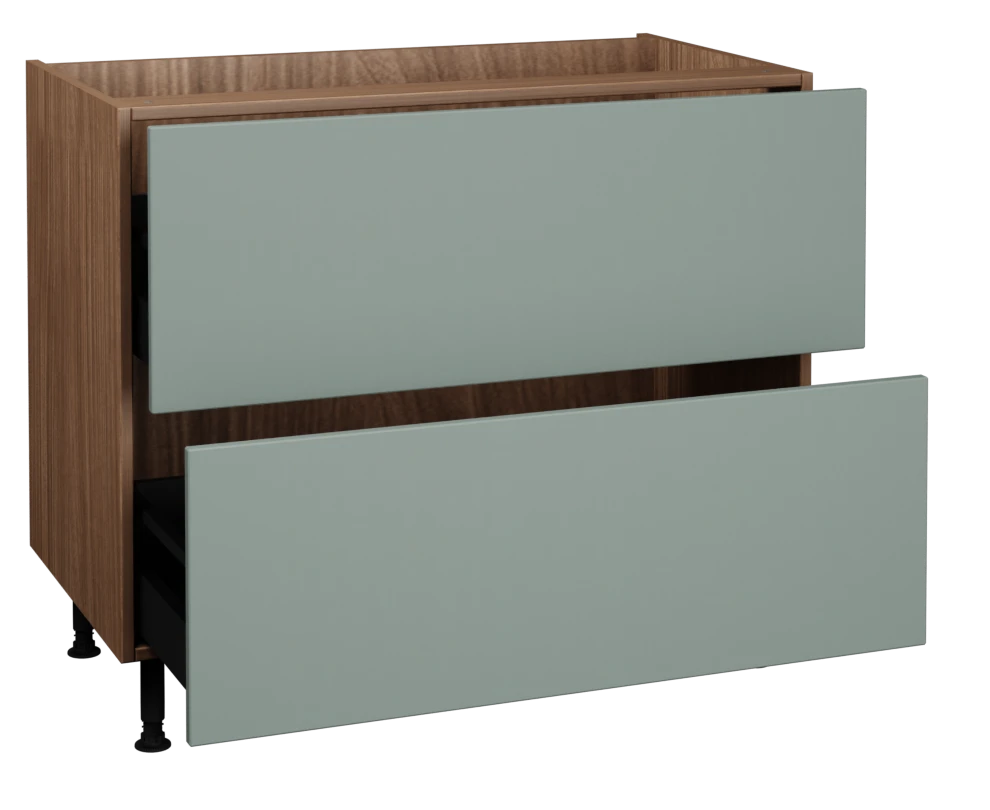 1000 2 Drawer Base