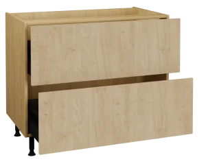 1000 2 Drawer Base