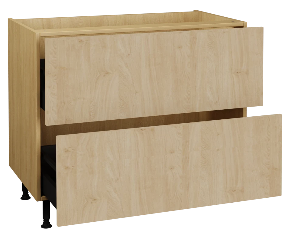1000 2 Drawer Base