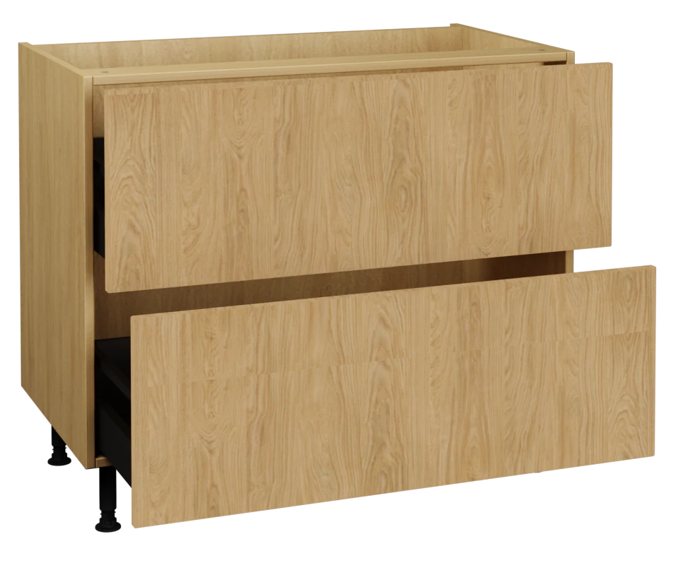 1000 2 Drawer Base
