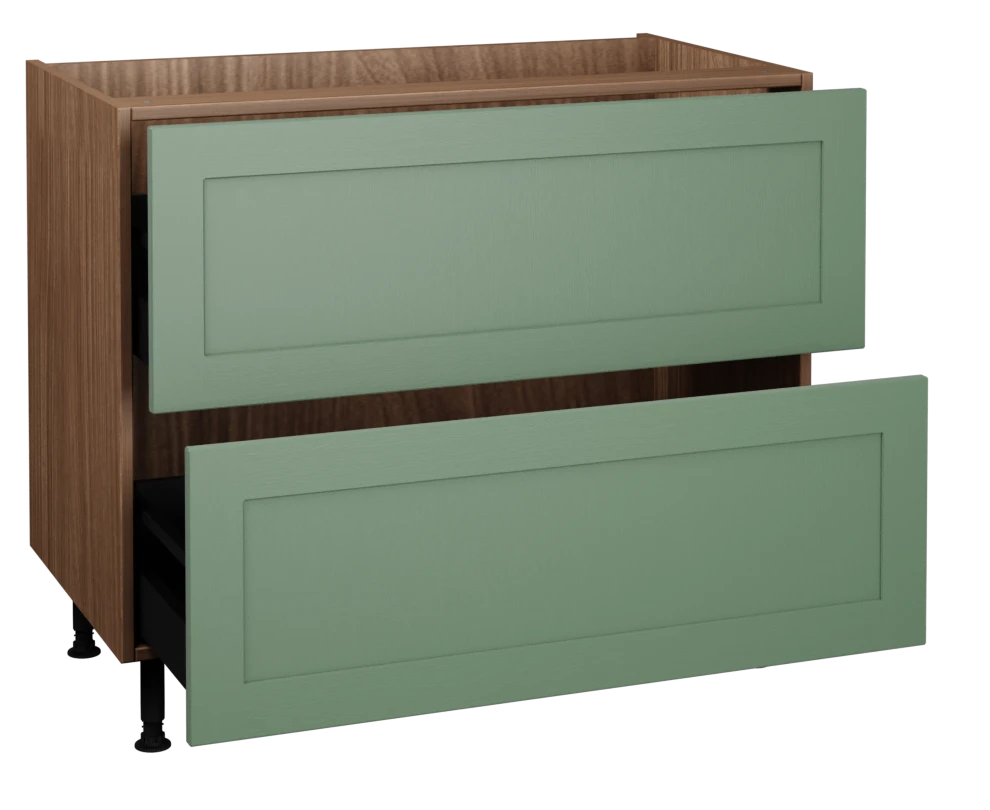 1000 2 Drawer Base