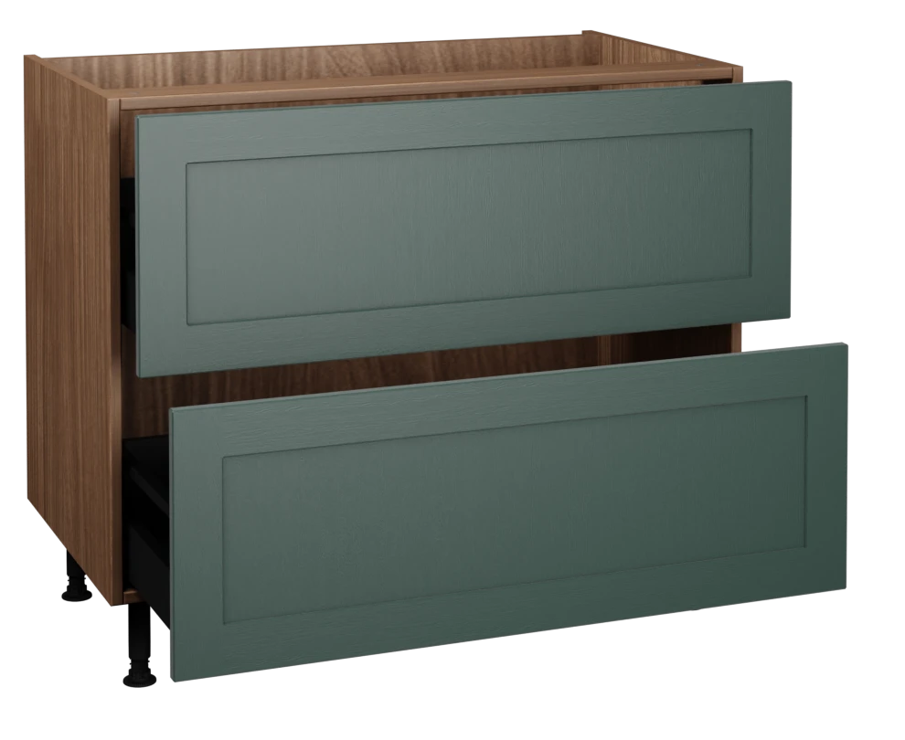 1000 2 Drawer Base