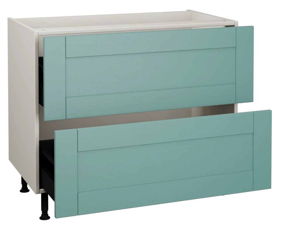 1000 2 Drawer Base