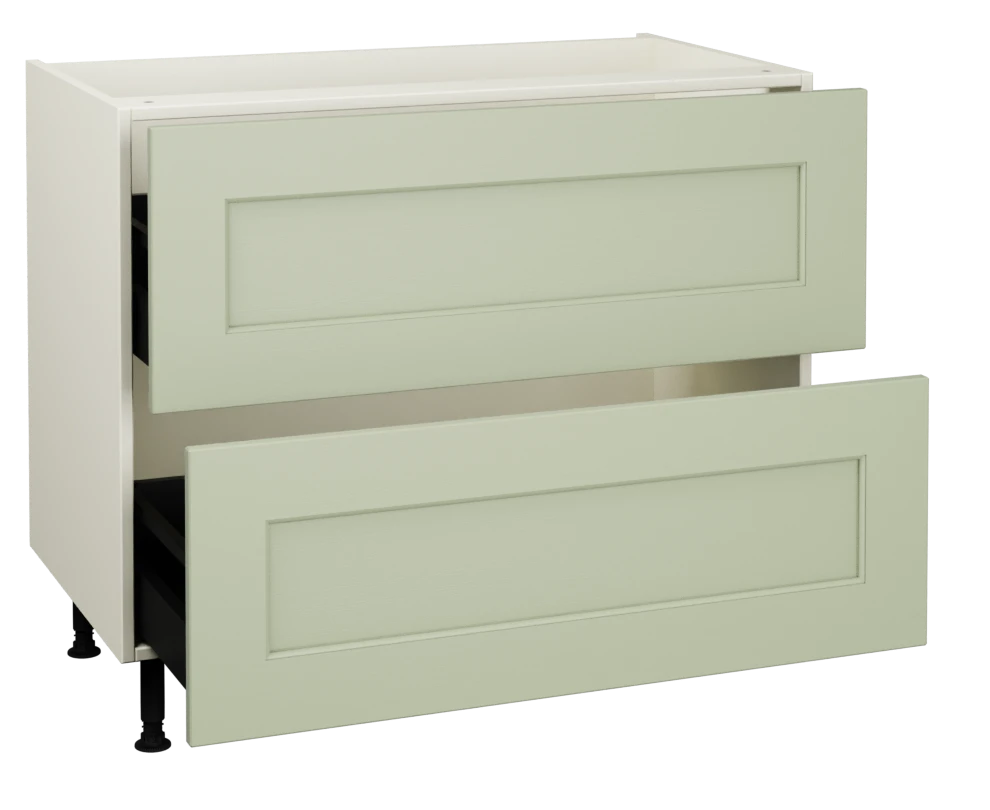 1000 2 Drawer Base