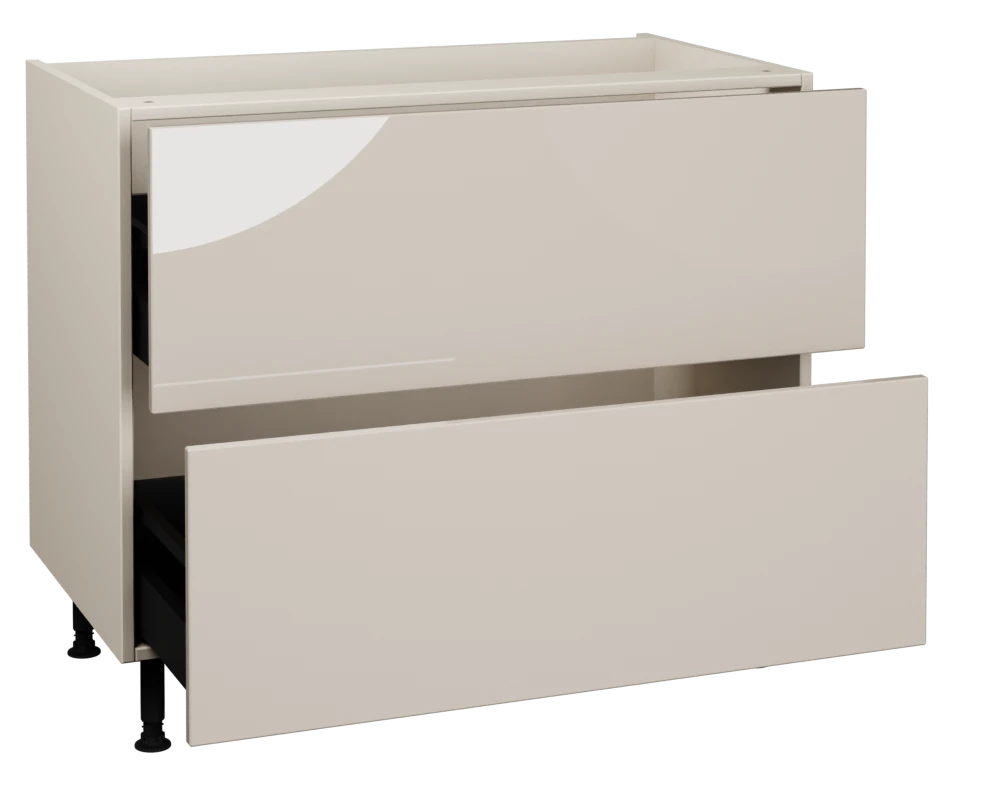 1000 2 Drawer Base