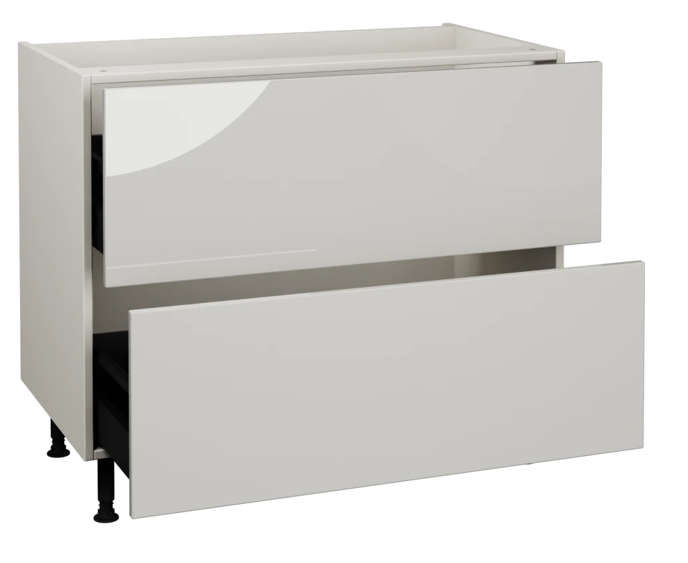 1000 2 Drawer Base