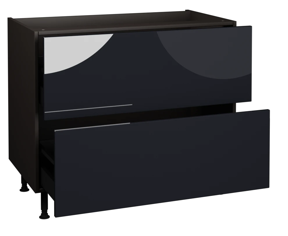 1000 2 Drawer Base