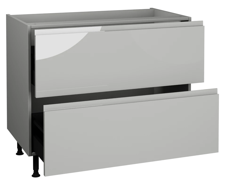 1000 2 Drawer Base