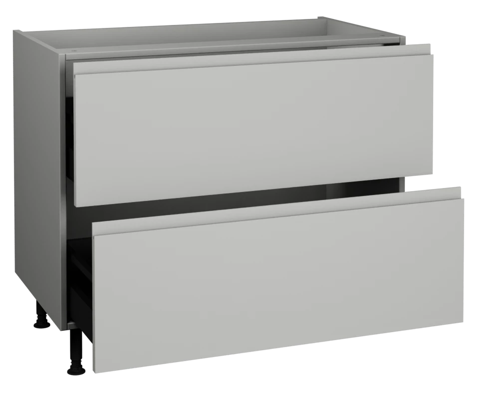 1000 2 Drawer Base