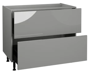 1000 2 Drawer Base