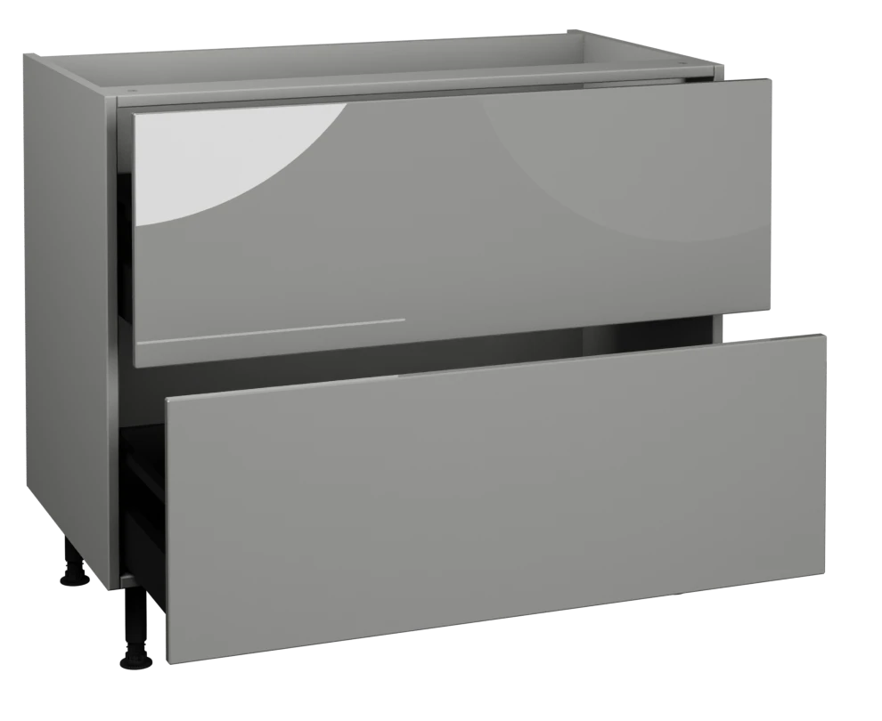 1000 2 Drawer Base