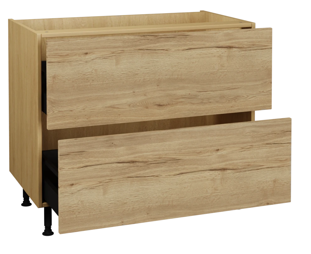 1000 2 Drawer Base