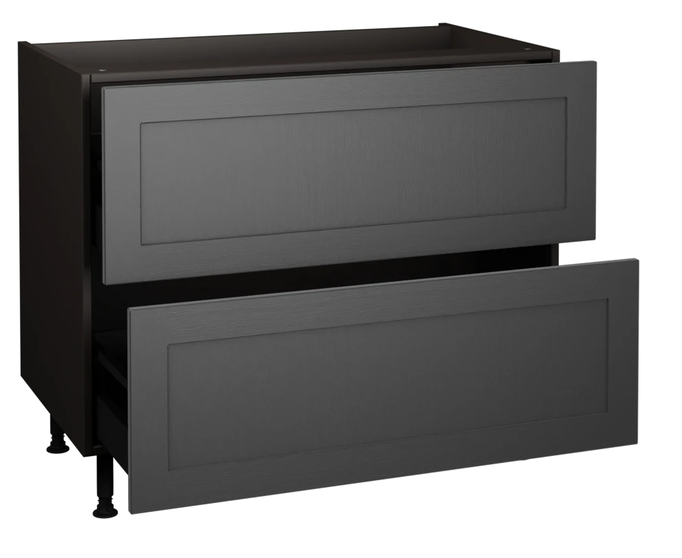 1000 2 Drawer Base