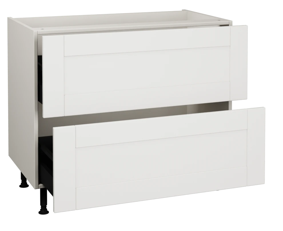 1000 2 Drawer Base