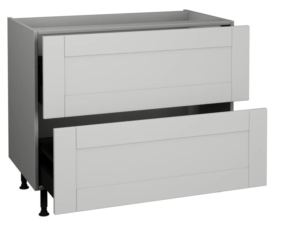 1000 2 Drawer Base