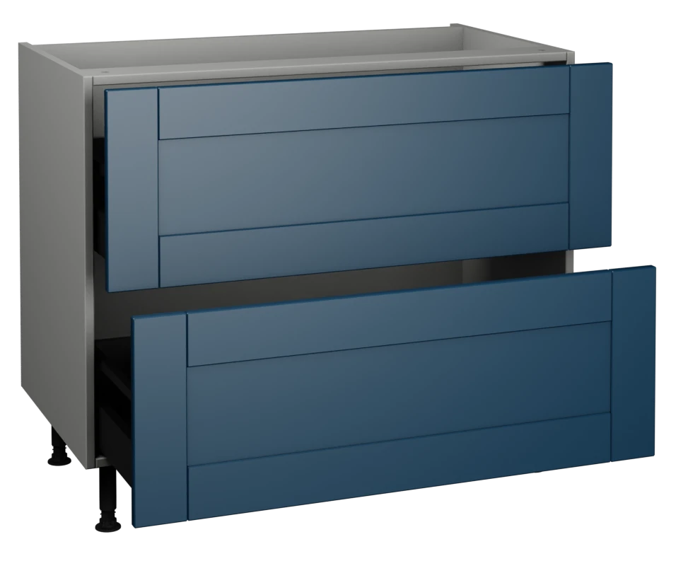 1000 2 Drawer Base