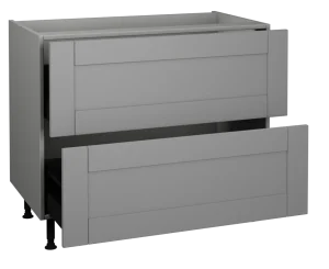 1000 2 Drawer Base