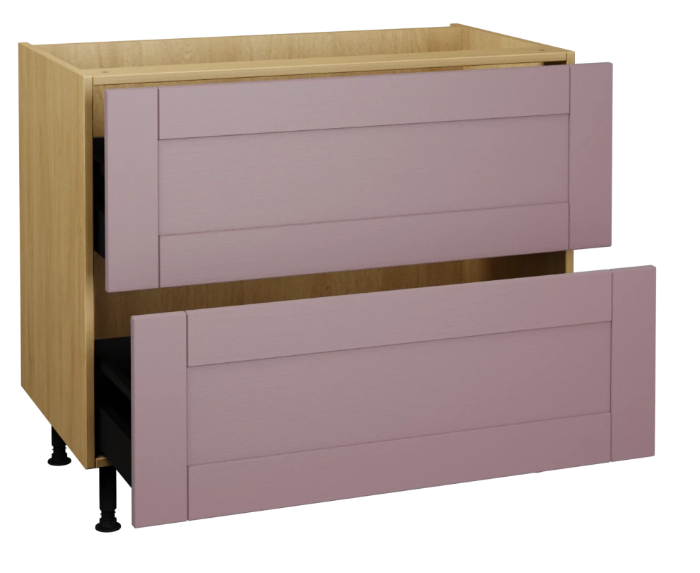 1000 2 Drawer Base