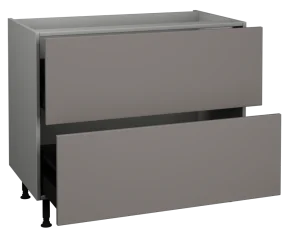 1000 2 Drawer Base