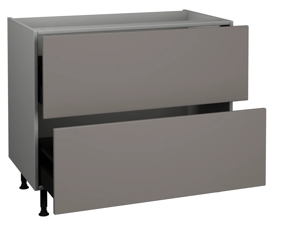 1000 2 Drawer Base