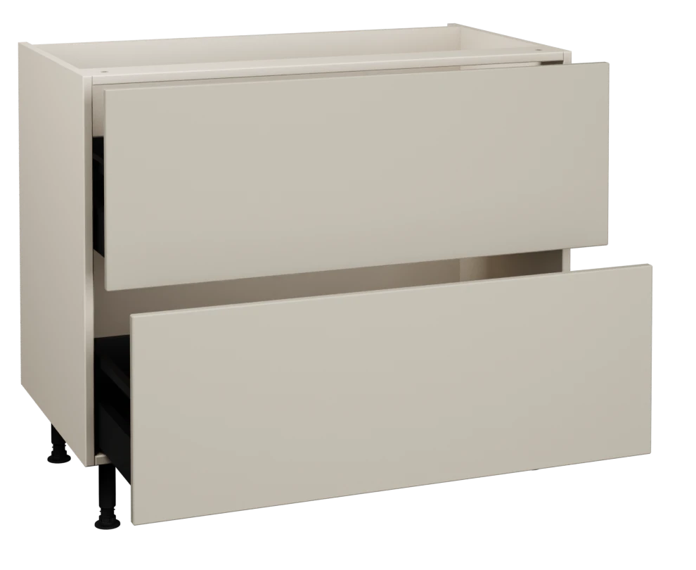 1000 2 Drawer Base