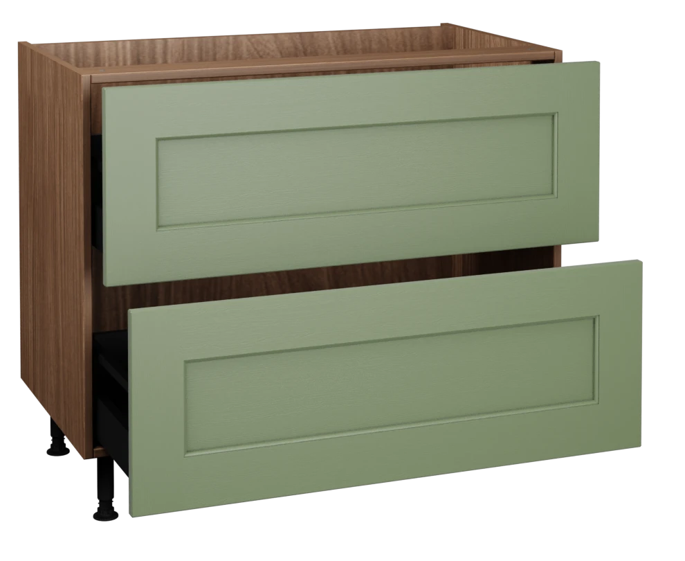 1000 2 Drawer Base