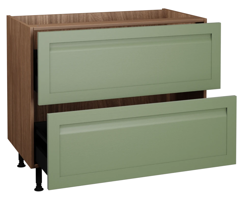 1000 2 Drawer Base