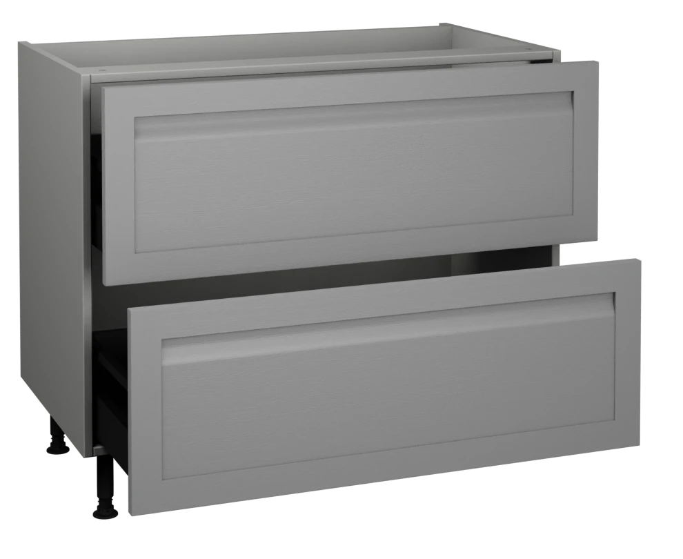 1000 2 Drawer Base