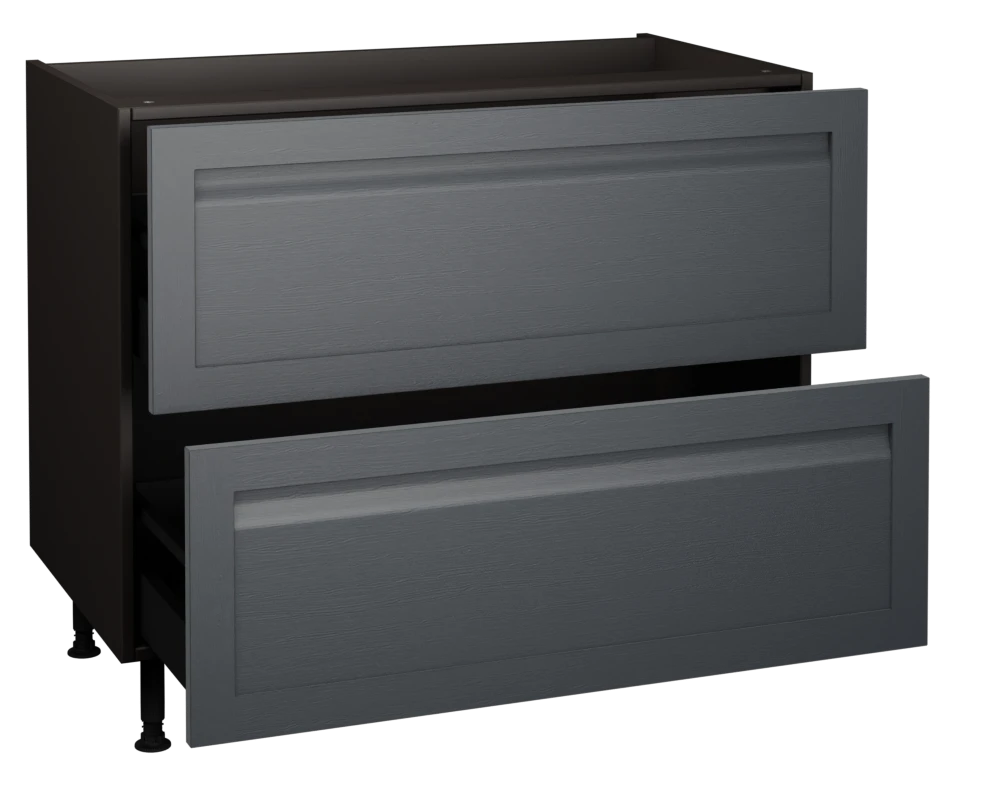 1000 2 Drawer Base