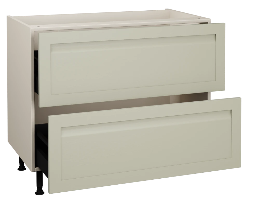 1000 2 Drawer Base