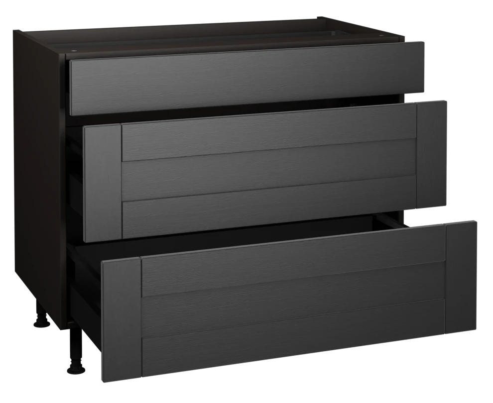 1000 3 Drawer Base
