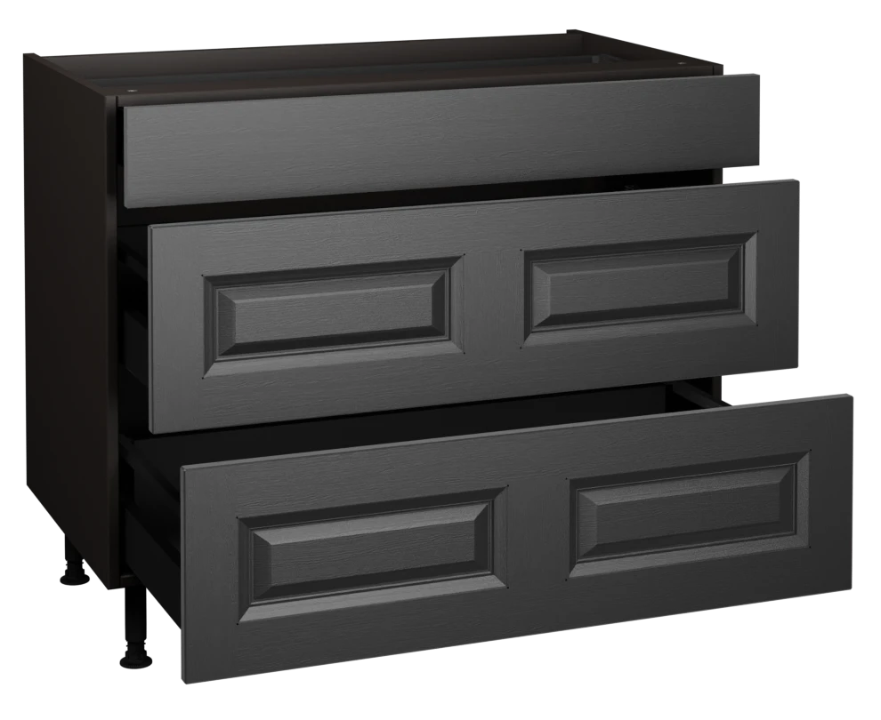 1000 3 Drawer Base