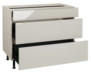 1000 3 Drawer Base