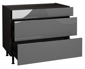 1000 3 Drawer Base