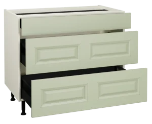 1000 3 Drawer Base