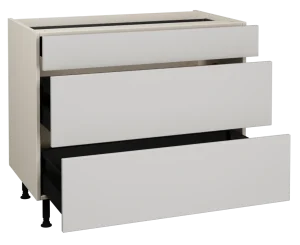 1000 3 Drawer Base