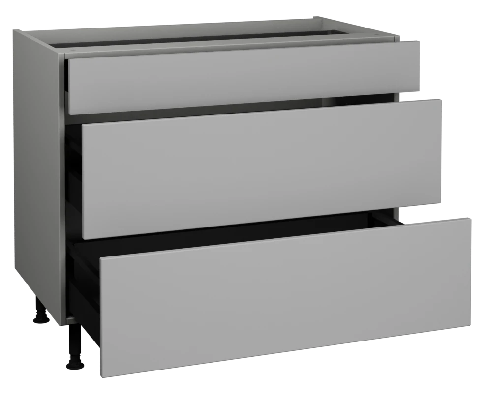 1000 3 Drawer Base