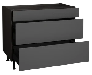 1000 3 Drawer Base