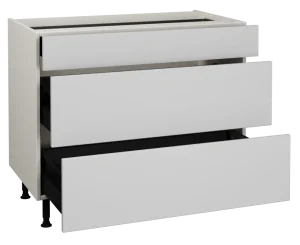 1000 3 Drawer Base