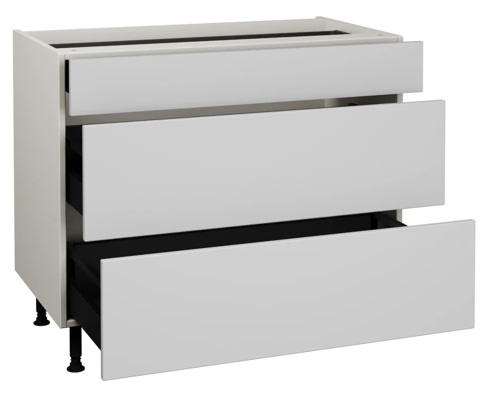 1000 3 Drawer Base