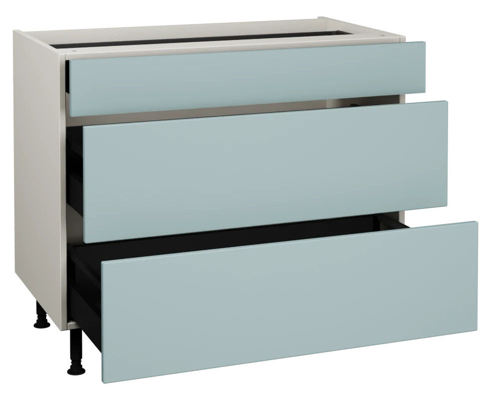 1000 3 Drawer Base