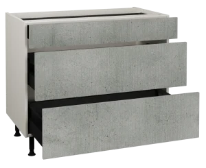 1000 3 Drawer Base