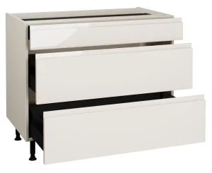 1000 3 Drawer Base