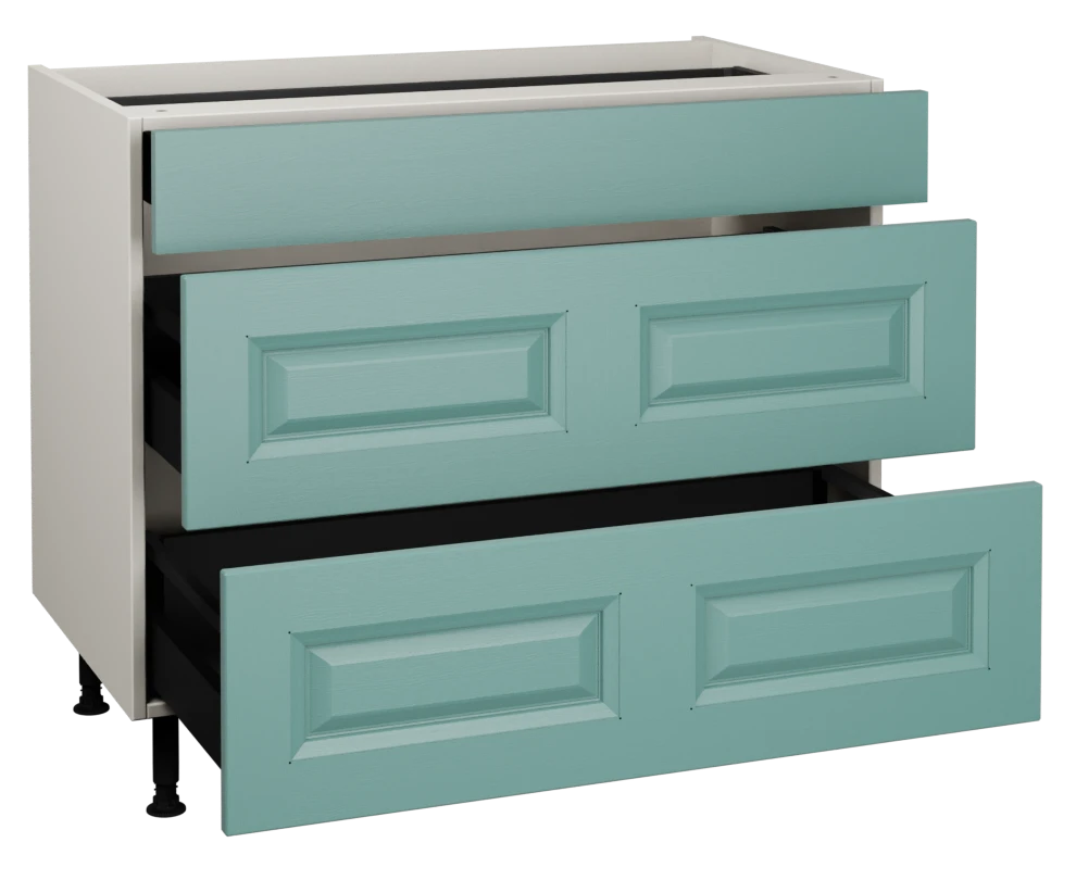 1000 3 Drawer Base