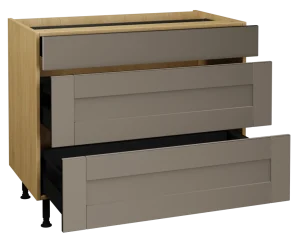 1000 3 Drawer Base