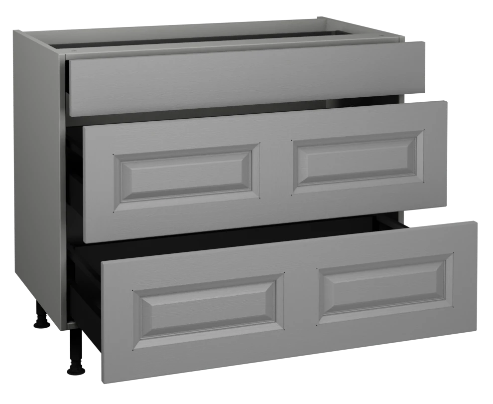 1000 3 Drawer Base