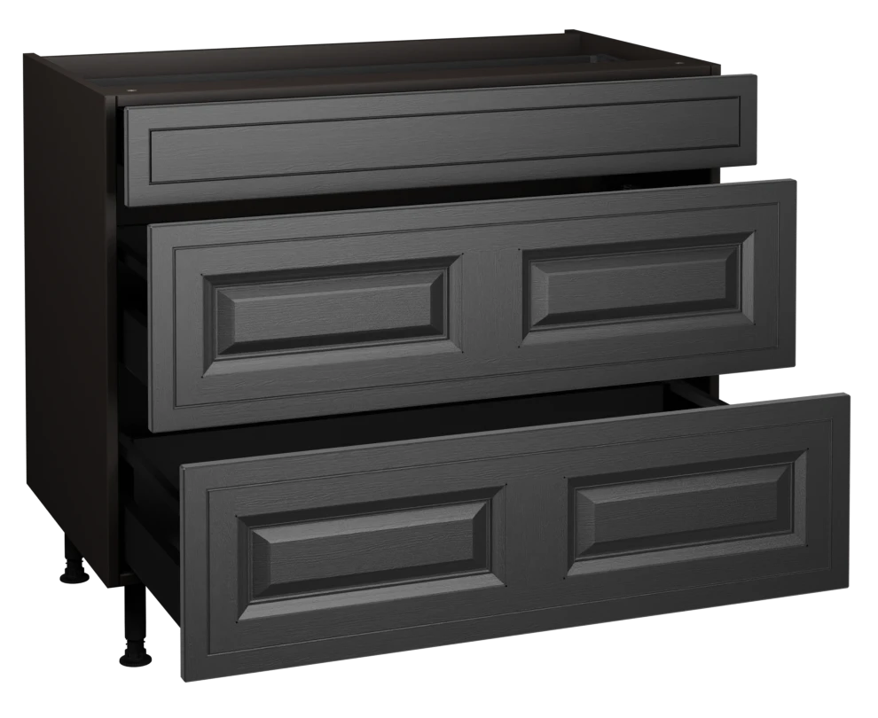 1000 3 Drawer Base