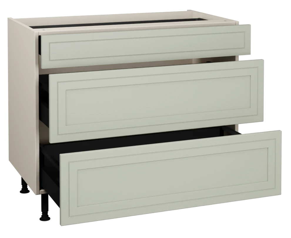 1000 3 Drawer Base