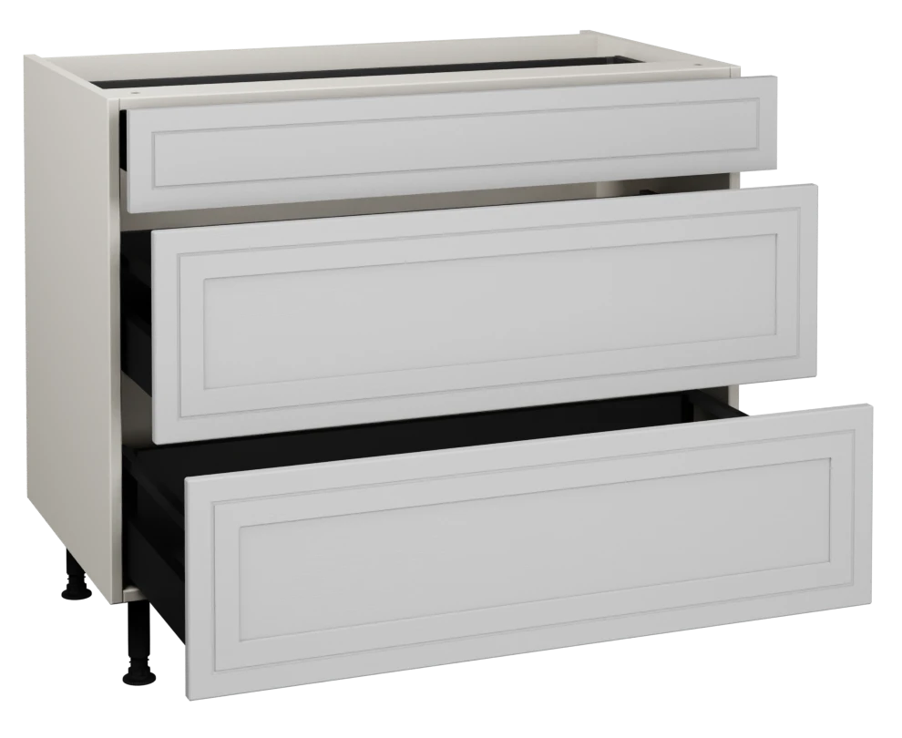 1000 3 Drawer Base
